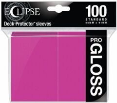 Ultra Pro - Standard Deck Protectors: Eclipse Pro-Gloss Hot Pink 100 ct